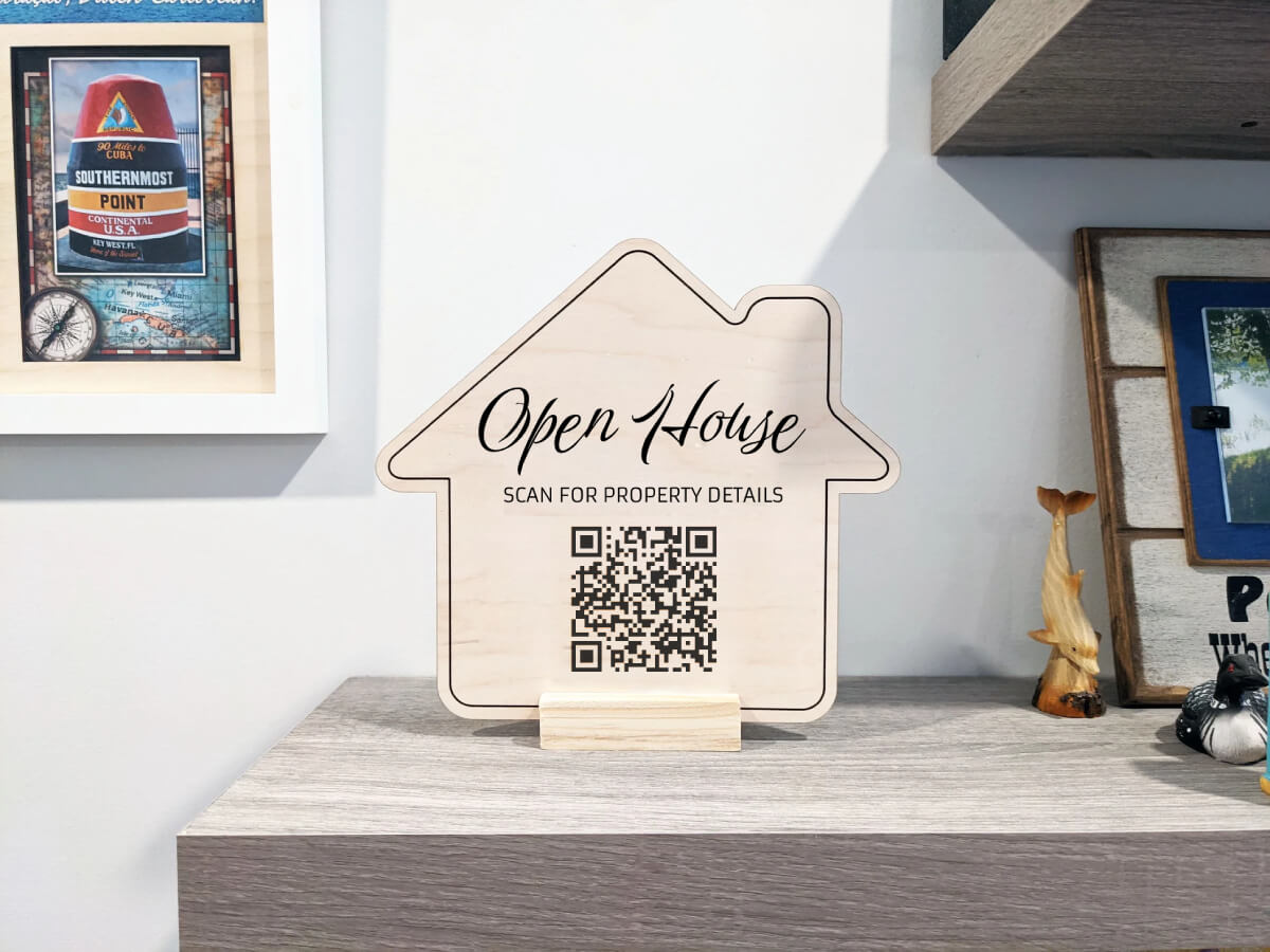 sample qr code placements